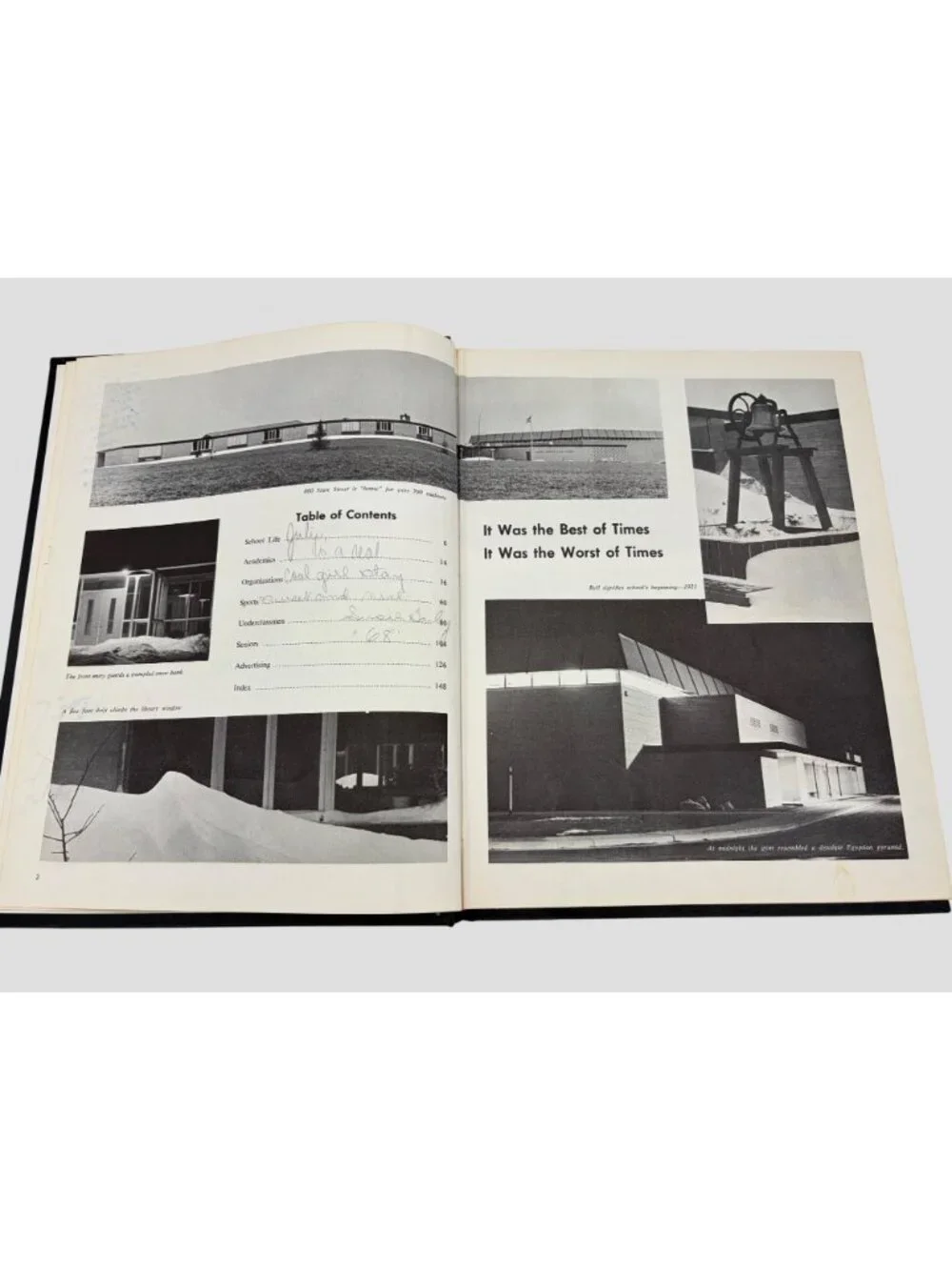 1965 Eatonian Eaton Rapids High School Michigan Yearbook Signed Vintage 60s Book